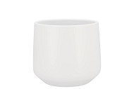 CERAMIC WHITE MATT POT BERLIN 13CM