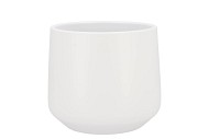 CERAMIC WHITE MATT POT BERLIN 16CM