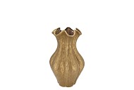 INGA DRISS GOLD VASE ACTIVE GLAZE 15X15X20CM NM