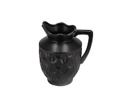 INGA BOA BLACK VASE 18X14X21CM NM