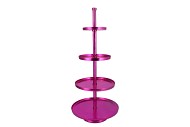 STORAGE SHELF FUCHSIA FOIL 56X56X125CM NM