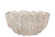 ALASKA WAVY SAND BOWL 30X30X15CM NM