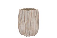 ALASKA STRUCTURE SAND VASE 21X21X25CM