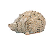 HEDGEHOG GLAZE GREEN 16X9X8CM