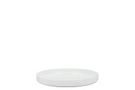 MELAMINE WHITE TRAY 22X22X2CM NM