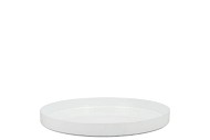 MELAMINE WHITE TRAY 27X27X3CM NM