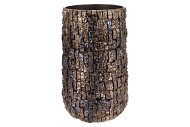 NEPAL IRON BOTTLE BIRCH MOSAIC 29X29X46M NM