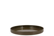 MELAMINE OLIVE TRAY 27X27X3CM