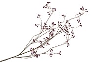 SILK BERRY BRANCHED PURPLE 135CM