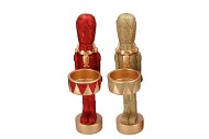 JINGLE RED MIX NUTCRACKER ASS 16X11X42CM