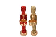 JINGLE RED MIX NUTCRACKER ASS 15X9X37CM