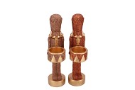 JINGLE COPPER MIX NUTCRACKER ASS 15X9X37CM