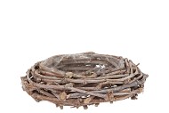 WREATH GRAPE BRANCH PLANTER  36X11CM