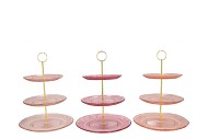 DAYAH SWEETS PINK MIX CAKE SHELF ASS 18/20/25X33CM NM