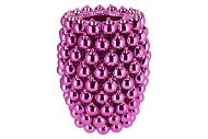 CHRISTMASBALL FUCHSIA VASE 30X30X39CM