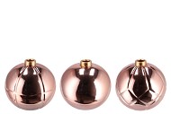 CHRISTMASBALL NUDE SINGLE VASE ASS 15X15X14CM