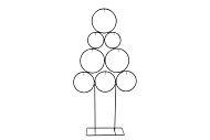 METAL CIRCLE TREE 39X12X78CM