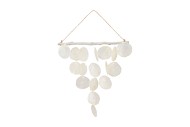 CAZIP SHELLS NATUREL PENDANT 45X38CM