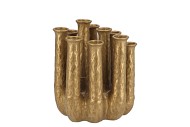 INGA JAHRA GOLD VASE TUBE 20X16X24CM