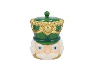 CANDY NUTCRACKER GREEN JAR 12X12X15CM