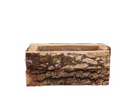 NATURE OAK PLANTER 19X10X9CM