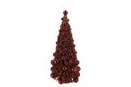 SPARKLE BRONZE TREE XMAS BALL 20X53CM