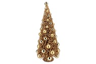 SPARKLE CHAMPAGNE TREE XMAS BALL 25X64CM