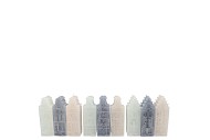 AMSTERDAM HOUSE GREY MIX CANDLE 4X4X12CM