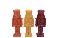 FROSTY NUTCRACKER AUTUMN SPICES MIX CANDLE 4X4X12CM