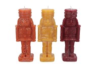 FROSTY NUTCRACKER AUTUMN SPICES MIX CANDLE 7X7X20CM