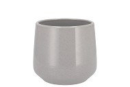 CERAMIC GREY STONE POT BERLIN 13CM