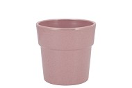 CERAMIC ORCHID POT ROSA STONE 13CM