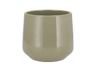 CERAMIC KIWI STONE POT BERLIN 16CM