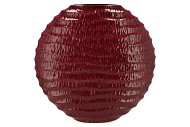 INGA JADA PURPLE OVAL VASE ACTIVE GLAZE WAVE 51X17X50CM