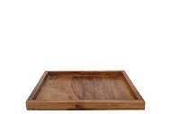 MUMBAI MANGO WOODEN TRAY SQUARE 29X29X3CM