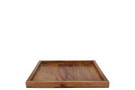 MUMBAI MANGO WOODEN TRAY SQUARE 25X25X3CM