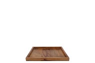 MUMBAI MANGO WOODEN TRAY SQUARE 21X21X3CM