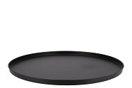 COASTER BLACK TRAY METAL 46X46X2CM NM