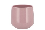 CERAMIC ORCHID POT BERLIN ROSA STONE 14CM