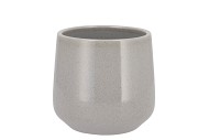 CERAMIC GREY STONE POT ORCHID BERLIN 14CM