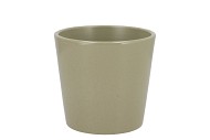 CERAMIC KIWI STONE POT ORCHID 14CM