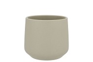 CERAMIC KAKI POT ORCHID BERLIN STRUCTURE 14CM