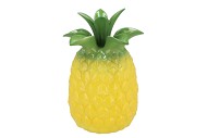 PINEAPPLE TROPICAL YELLOW VASE 23X23X33CM