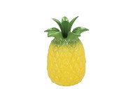 PINEAPPLE TROPICAL YELLOW VASE 16X16X22CM