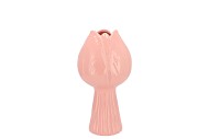 TULIP PINK VASE TULIP 11X11X21CM