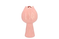 TULIP PINK VASE TULIP 13X13X27CM