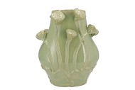 MARA PISTACHE VASE LOTUS 28X20X35CM