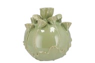 MARA PISTACHE VASE BOL LOTUS 26X26X26CM