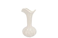 MIA WHITE VASE GARLIC 14X14X28CM