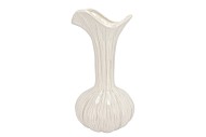 MIA WHITE VASE GARLIC 21X21X44CM